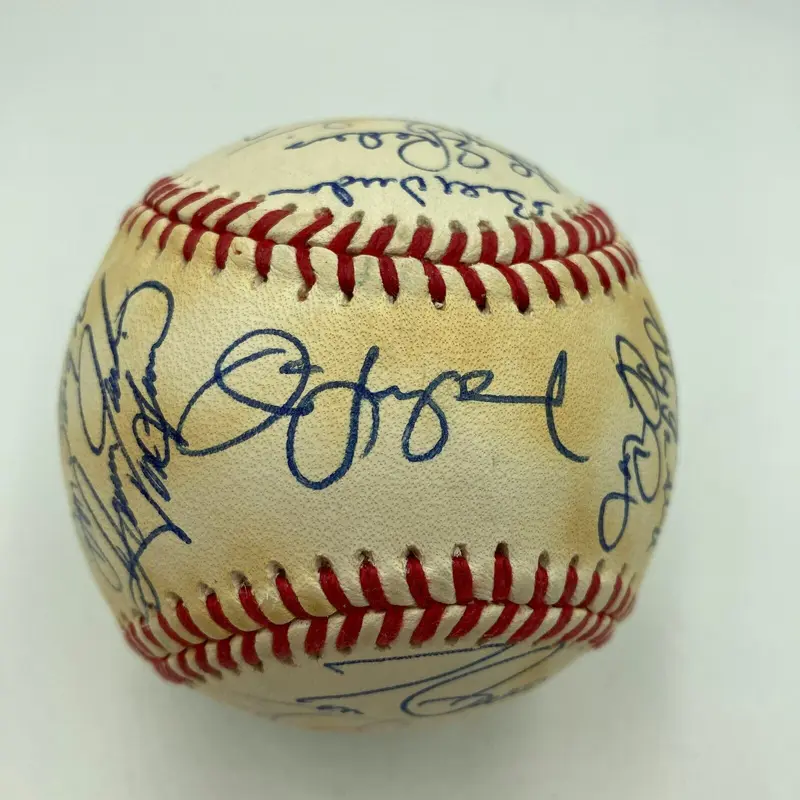 1992 Pittsburgh Pirates Team Signed Baseball With Barry Bonds
