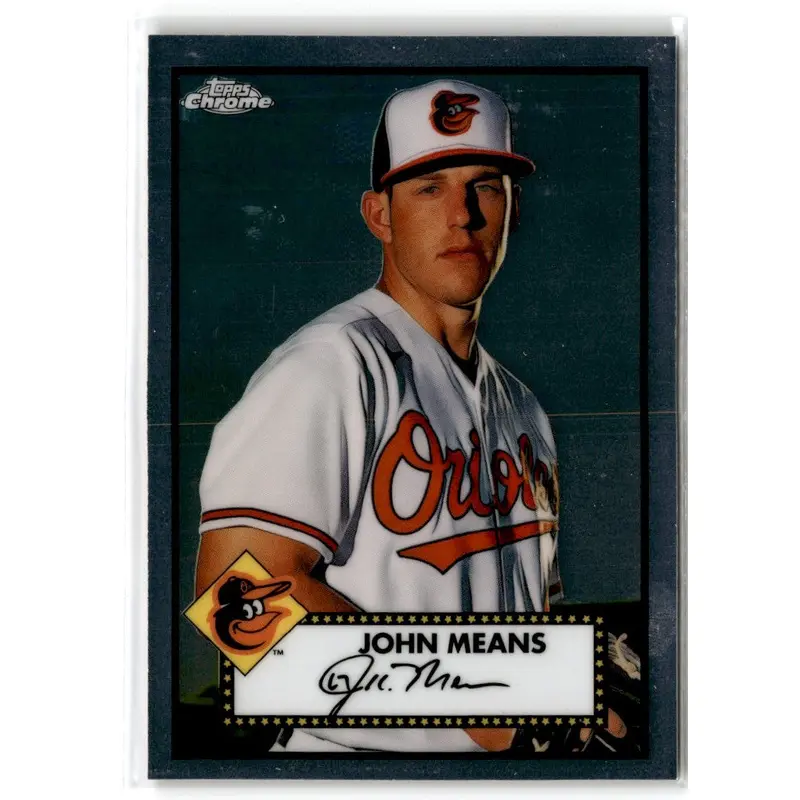 2021 Topps Chrome Platinum Anniversary John Means #358