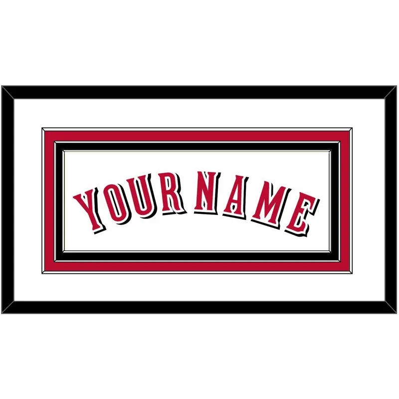 Cincinnati Name - Home White - Triple Mat 1