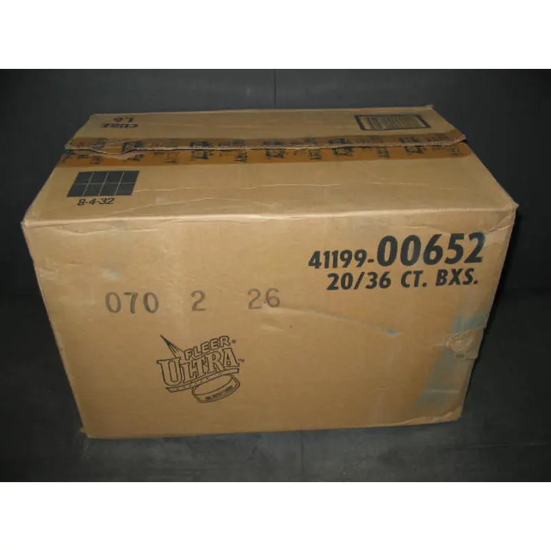 1992/93 Fleer Ultra Hockey Series 2 Case (20 Box)