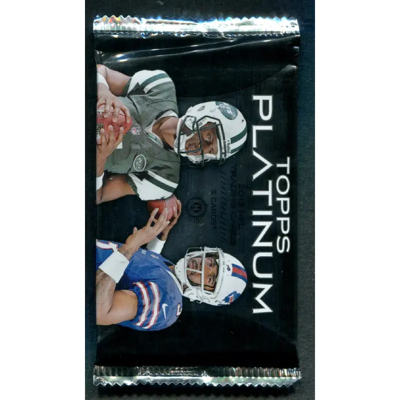 2013 Topps Platinum Football Unopened Pack (Hobby) (5)