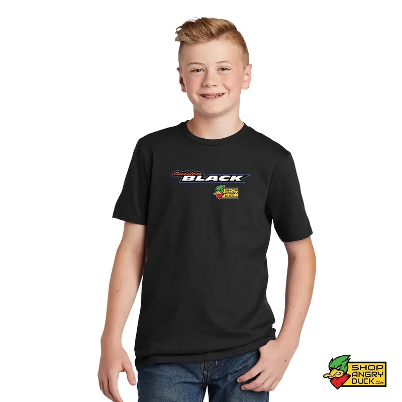 Caiden Black Racing CREW Youth T-Shirt