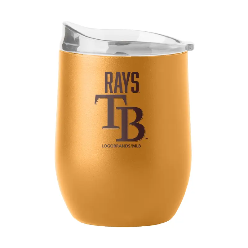 Tampa Bay Rays 16oz Huddle Powder Coat Curved Beverage