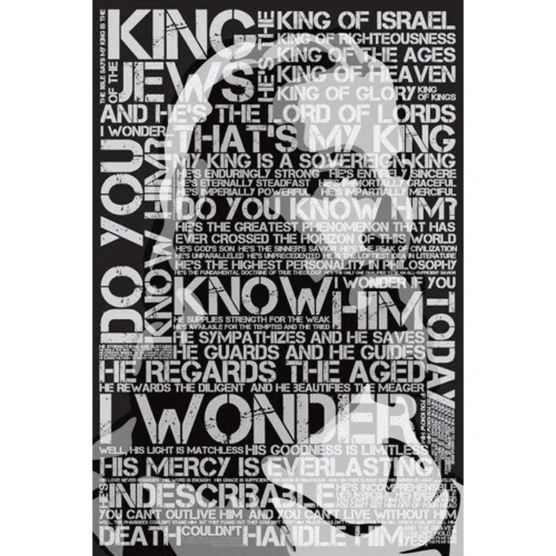 Jesus Christ "That's My King" Poster - Slingshot Publishing