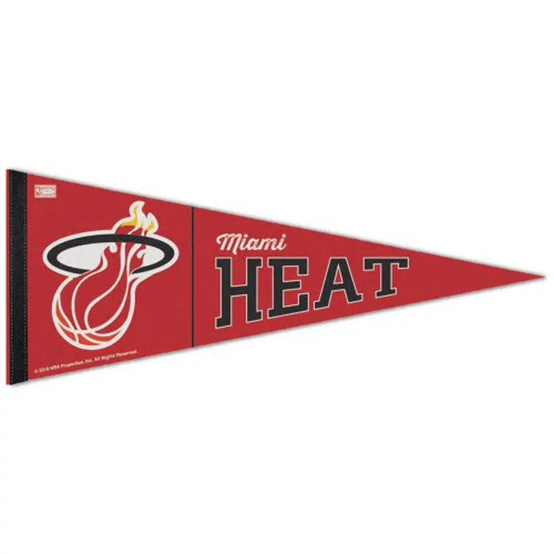Miami Heat NBA Retro 1990s-Style Premium Felt Collector's Pennant - Wincraft Inc.