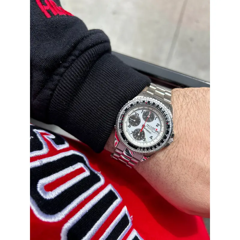 Vintage Nissan NISMO Motorsports International Chronograph Watch NOS