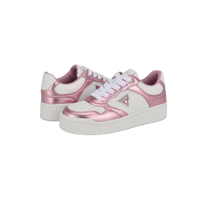 GUESS WOMEN WHITE PINK SHOE MIRAM GWMIRAM WHT143