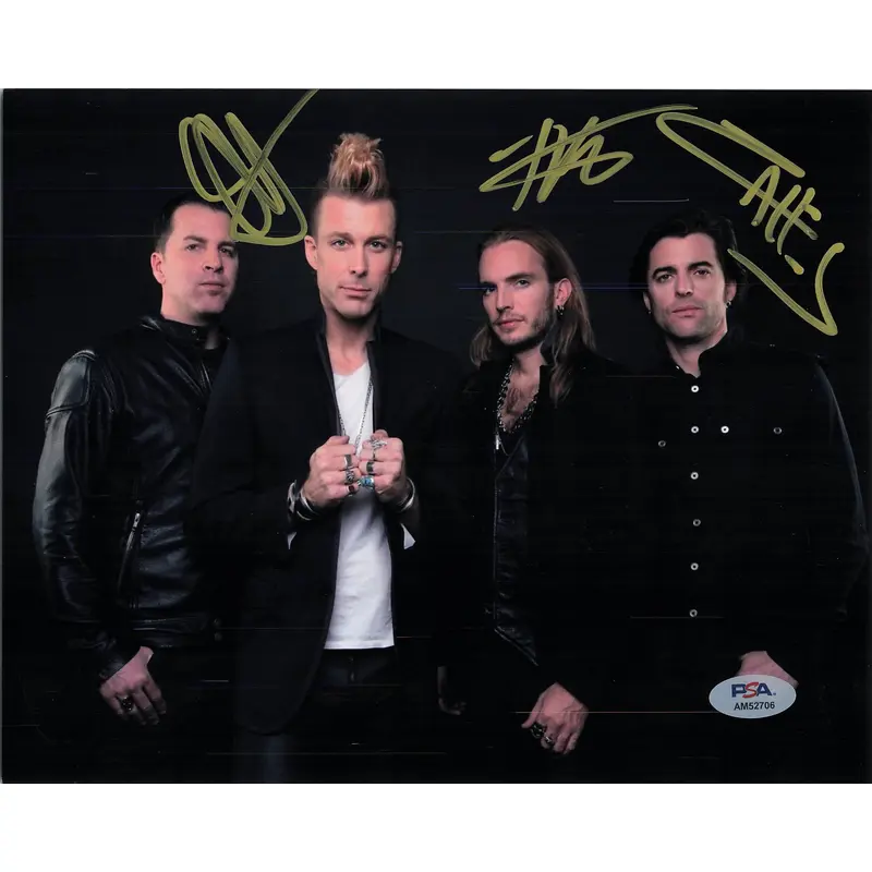 Jonny Hetherington/Greg Bradley signed 8x10 photo PSA/DNA Autographed Singer