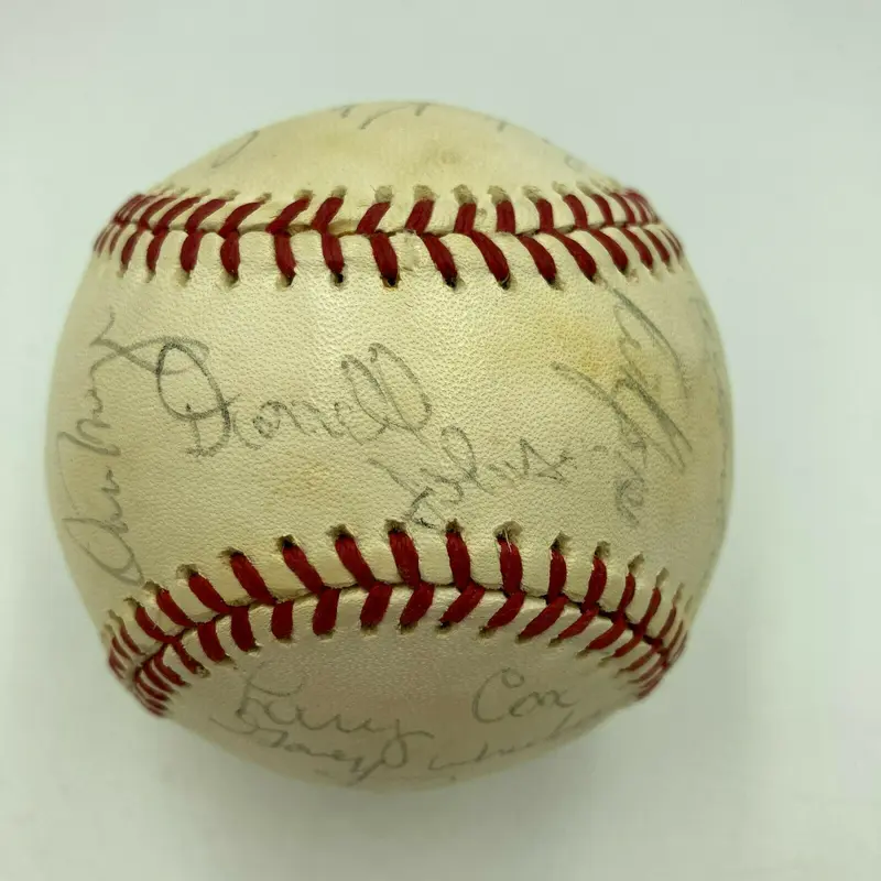 1977 Seattle Mariners Inaugural Season Team Signed American League Baseball JSA