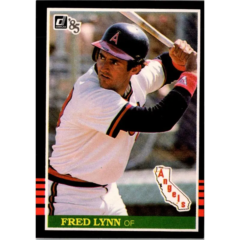 1985 Donruss Fred Lynn #133