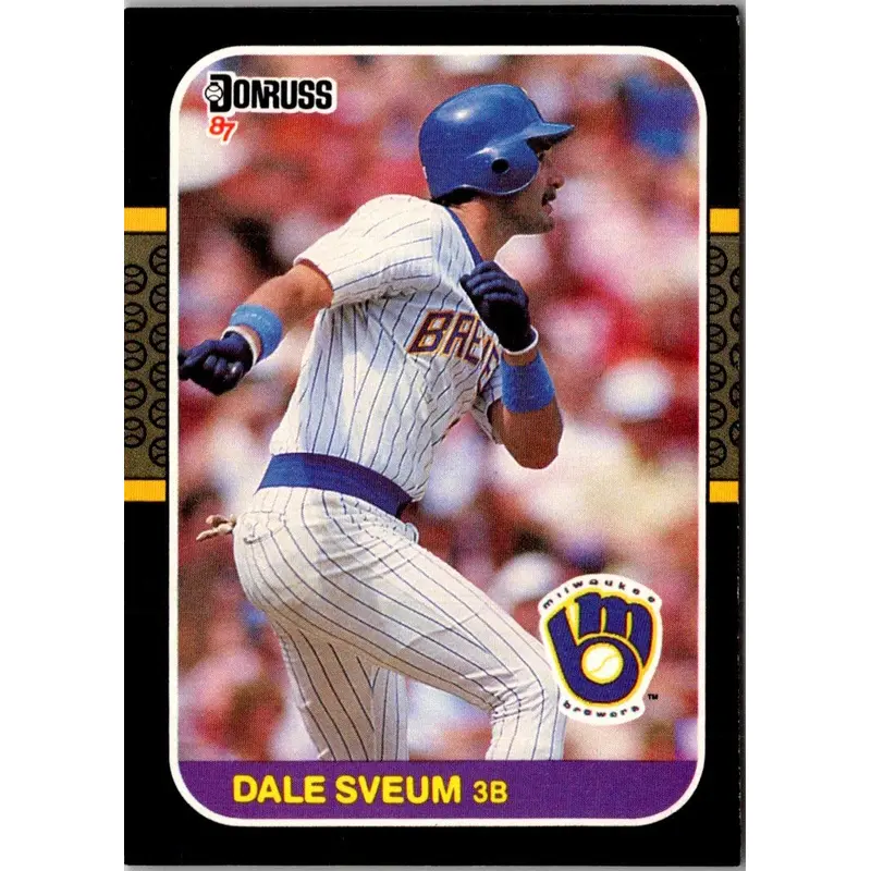 1987 Donruss Dale Sveum #542 Rookie