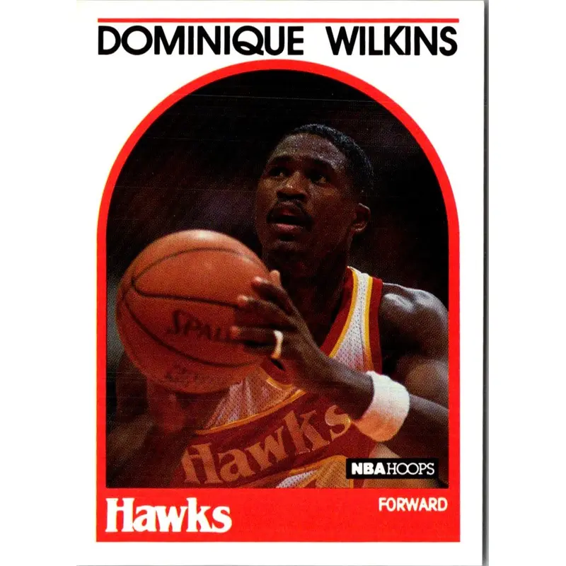 1989 Hoops Dominique Wilkins #130