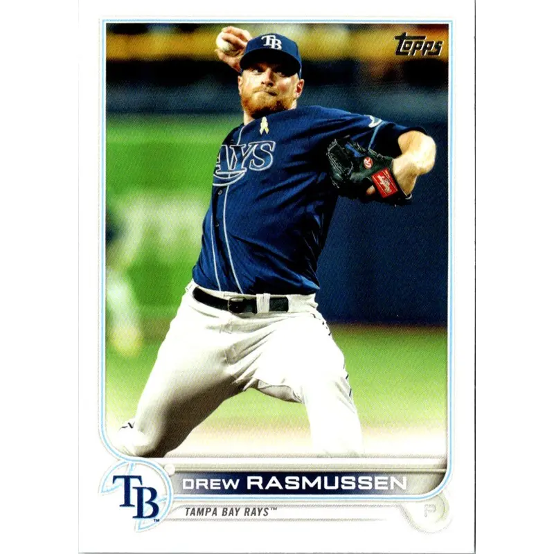 2022 Topps Blue Drew Rasmussen #482