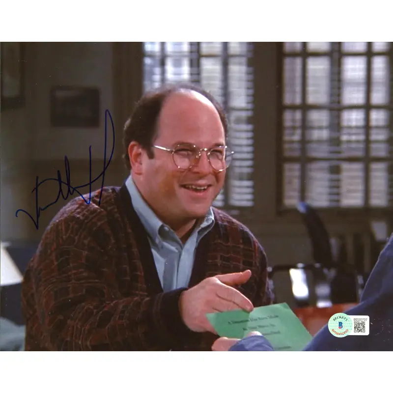 Jason Alexander Seinfeld Authentic Signed 8x10 Photo Autographed BAS #BD20707