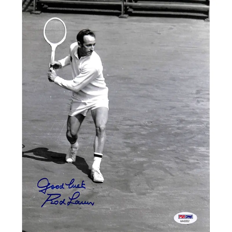 Rod Laver Tennis Authentic Signed 8x10 Photo Autographed PSA/DNA #AA43352