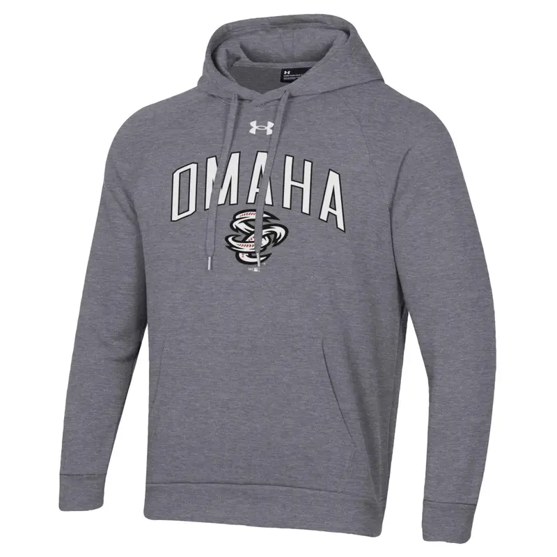 Omaha Storm Chasers Under Armour Men's Rival Fleece Hoodie