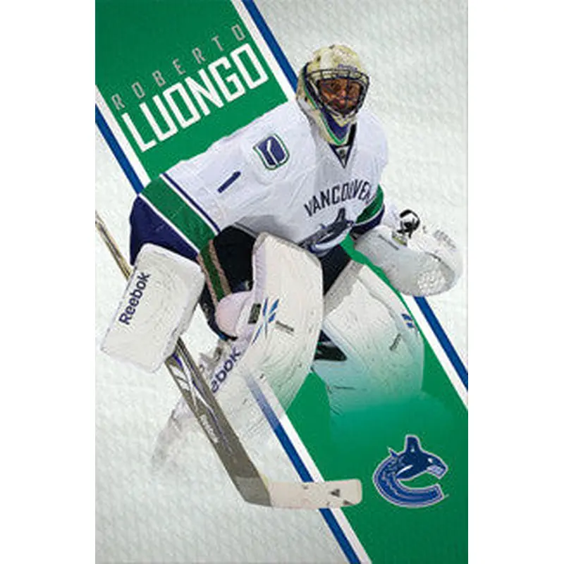 Roberto Luongo "Action" Vancouver Canucks Poster - Costacos Sports 2010