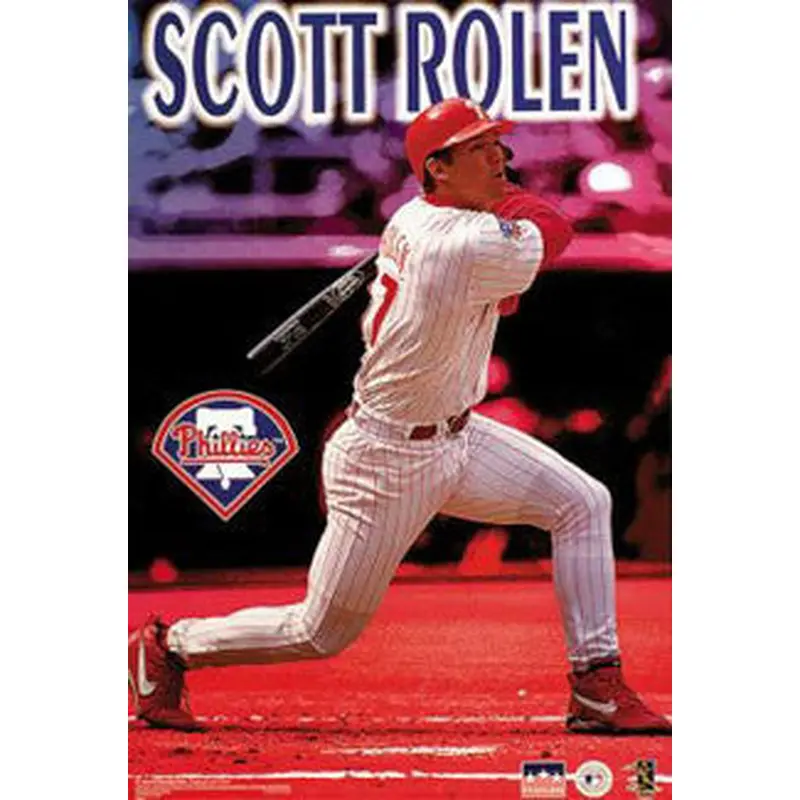Scott Rolen "Action" Philadelphia Phillies Poster- Starline 1999