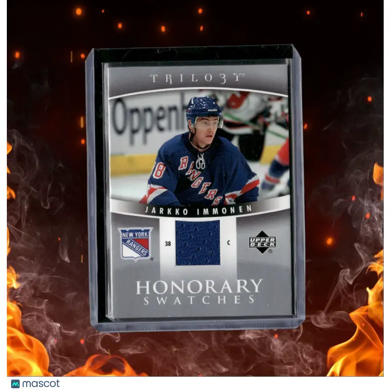 2006-07 Upper Deck Trilogy Jarkko Immonen Honorary Swatches #HS-IM