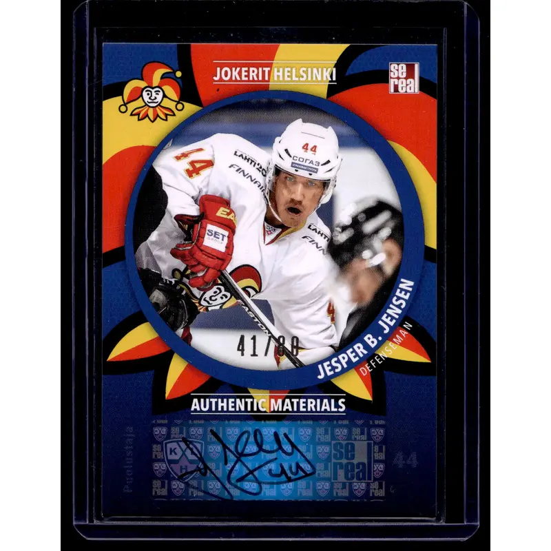 2015-16 Cereal Jokerit Autograph - Jesper B. Jensen #JOK-AUT-015 /80