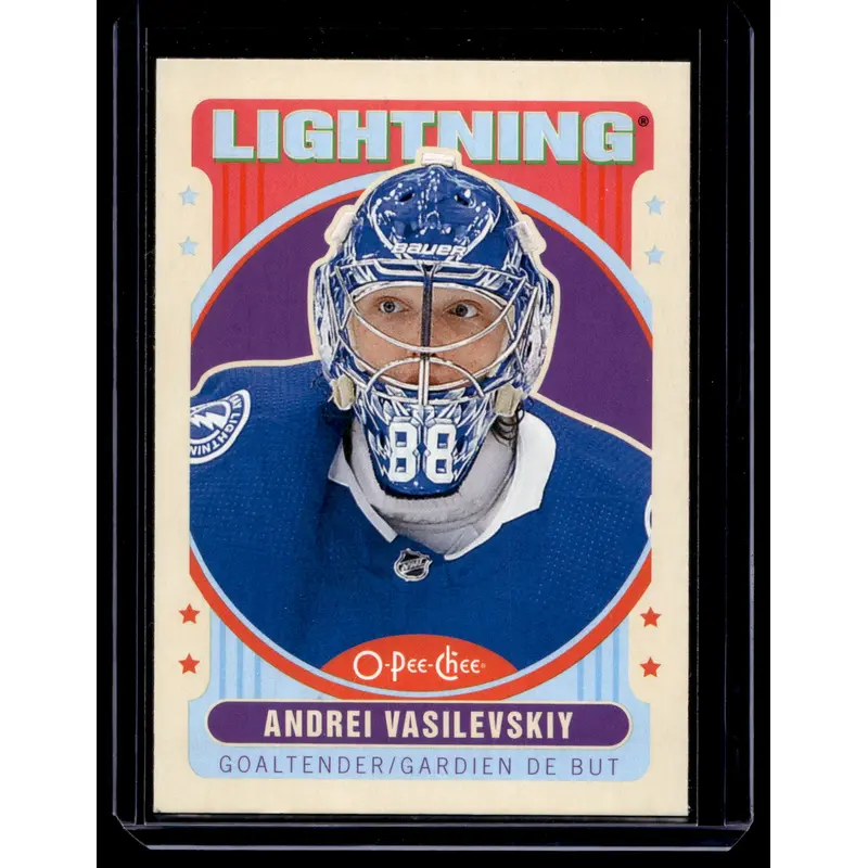 2021-22 O-Pee-Chee - Retro Blank Backs - Andrei Vasilevskiy #33