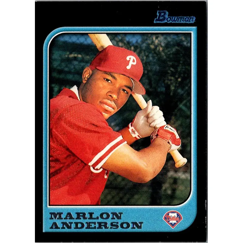 1997 Bowman Marlon Anderson #302