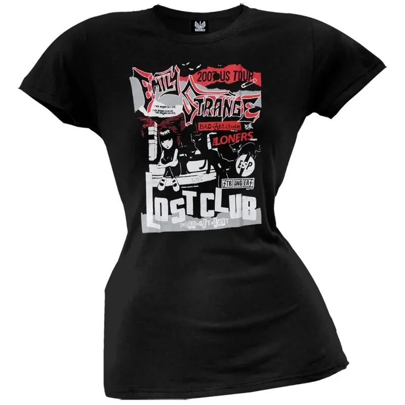 Emily The Strange - Punk Flyer Juniors T-Shirt