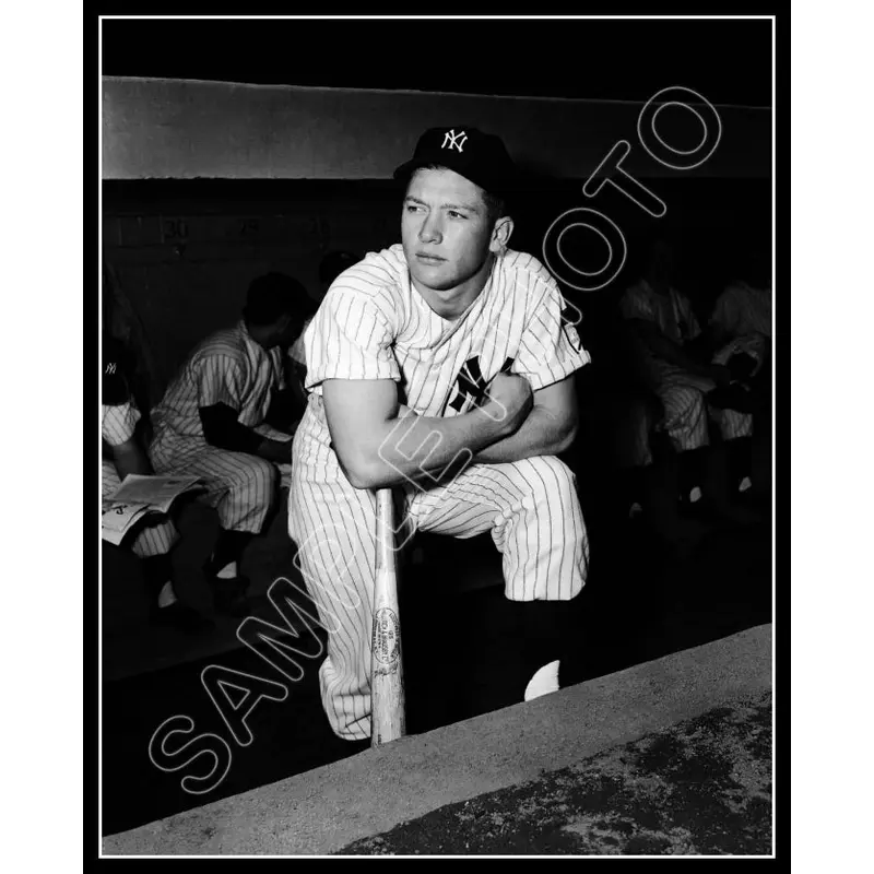 Mickey Mantle 8X10 Photo - 1951 New York Yankees Rookie - 511