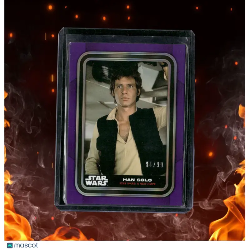 2023 Topps Star Wars Han Solo Purple 94/99 #86