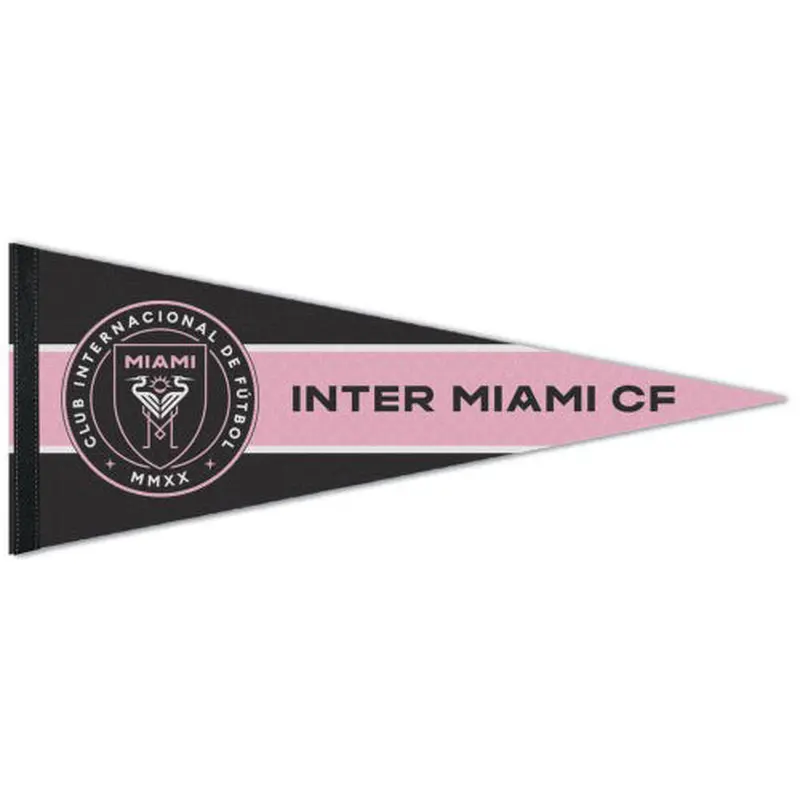 Inter Miami CF Official MLS Soccer Premium Felt Collector's Pennant - Wincraft Inc.