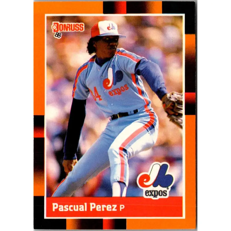 1988 Donruss Baseball's Best Pascual Perez #236