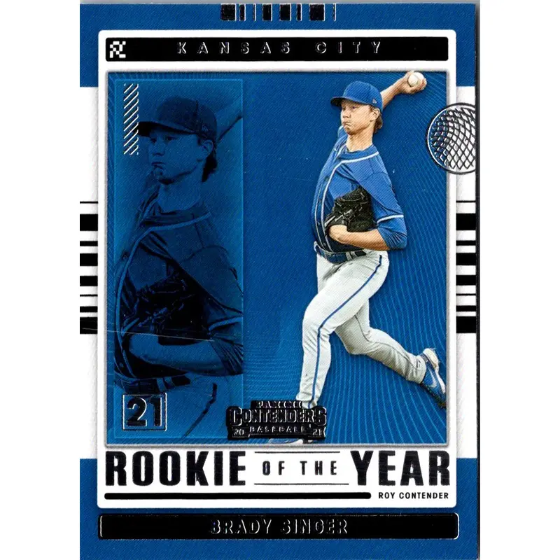 2021 Panini Contenders ROY Brady Singer #ROY-BS