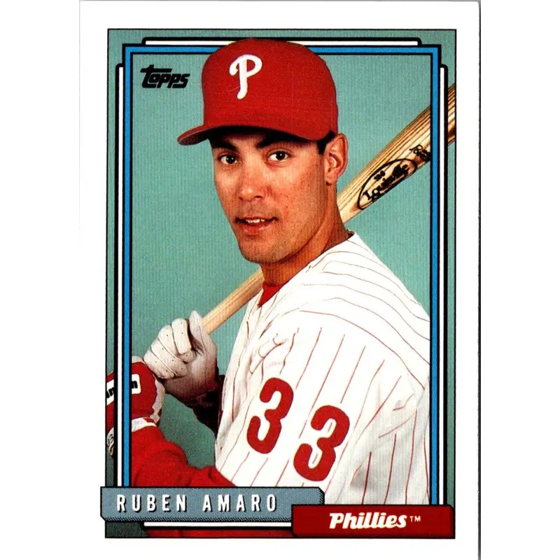 1992 Topps Traded Ruben Amaro #5T