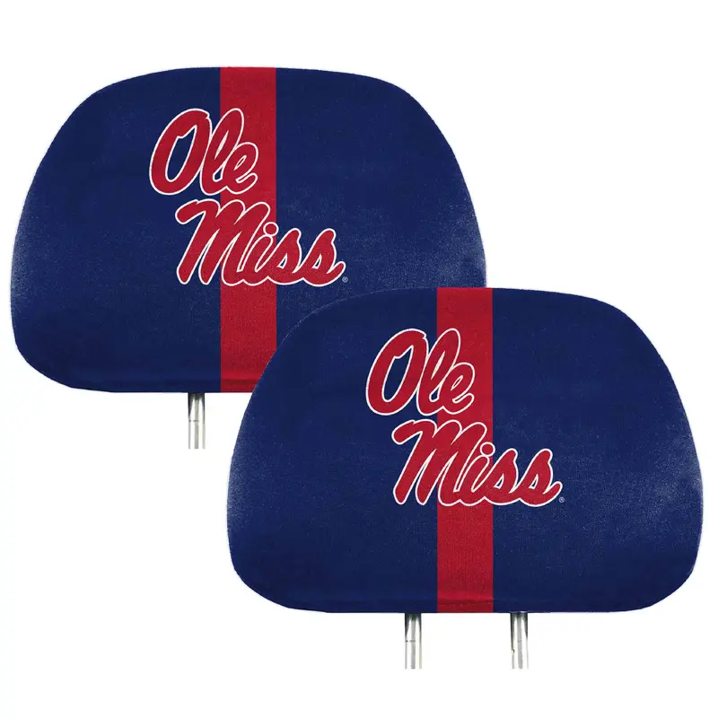 University of Mississippi - Ol Printed Headrest Cover