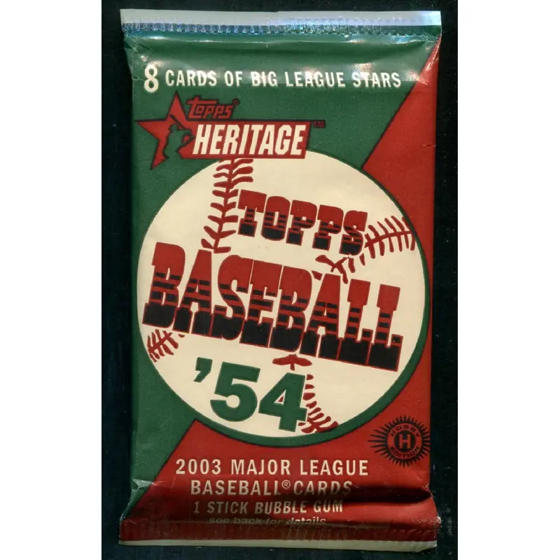 2003 Topps Heritage Baseball Unopened Pack (Hobby) (8)