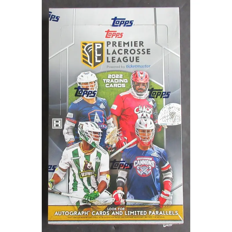 2022 Topps Premier League Lacrosse Box (Hobby) (20/8)