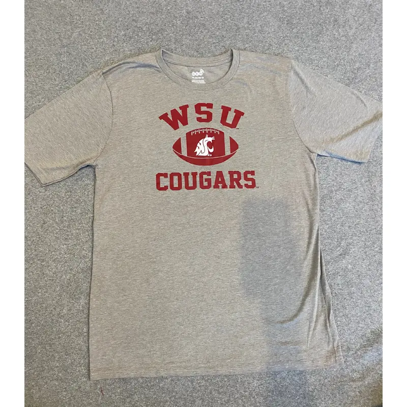 Grey Youth WSU Cougars Football T-shirt