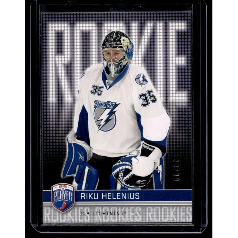 2008-09 Upper Deck Be a Player - Rookie Redemption - Riku Helenius #RR-319 /99 PRC