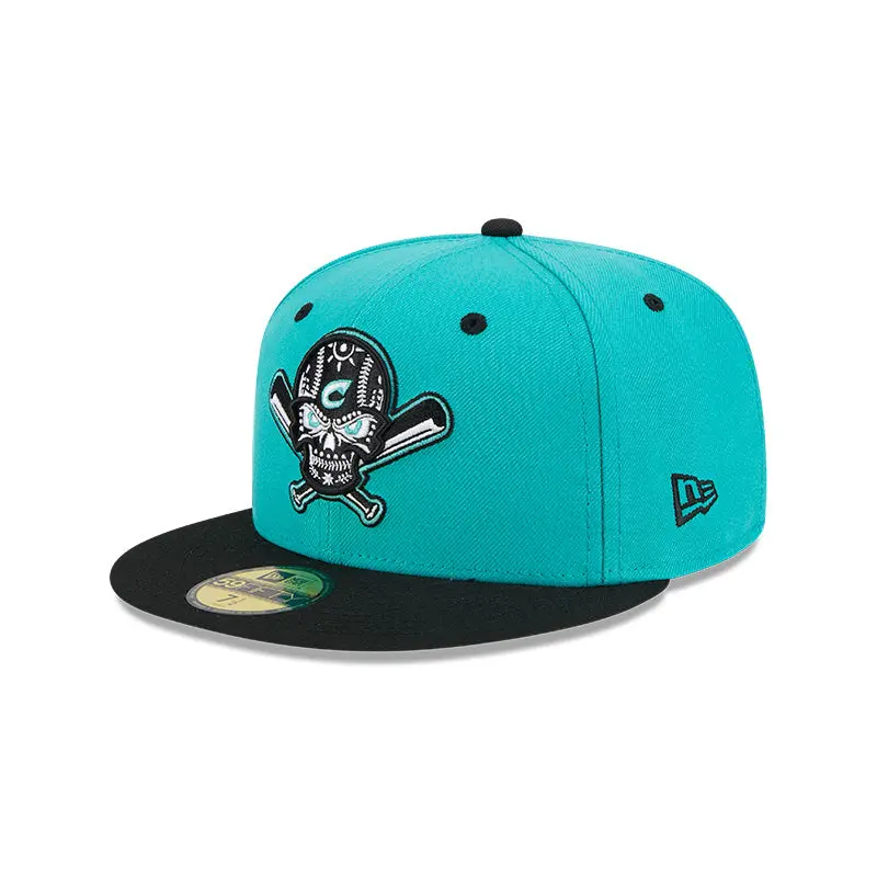 New Era - 59FIFTY Fitted - MiLB - COPA - Columbus Clippers - Turkis/Black