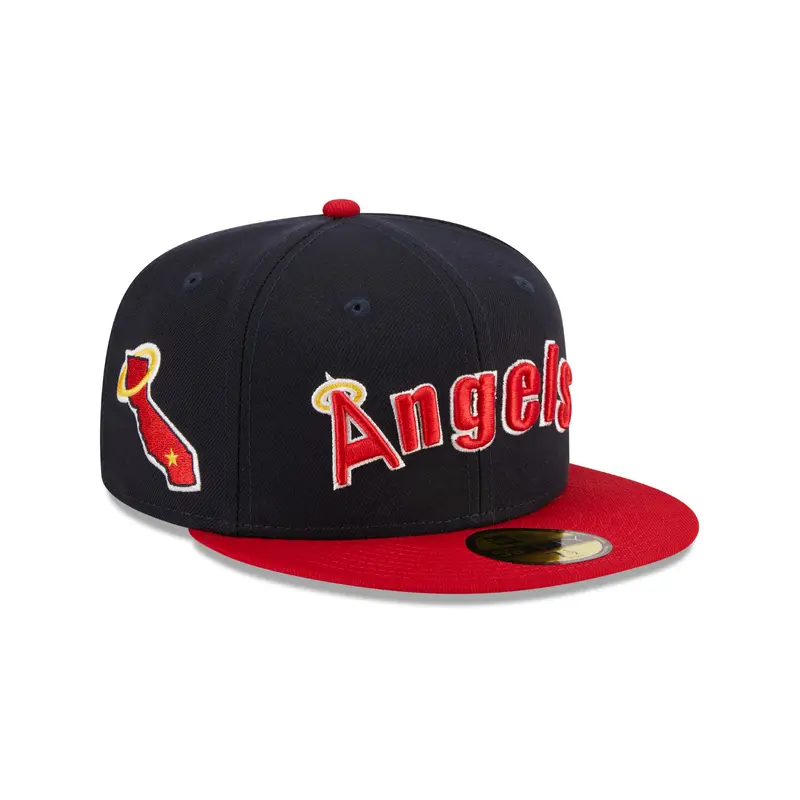 New Era - California Angels 59Fifty Fitted Retro Script - OTC