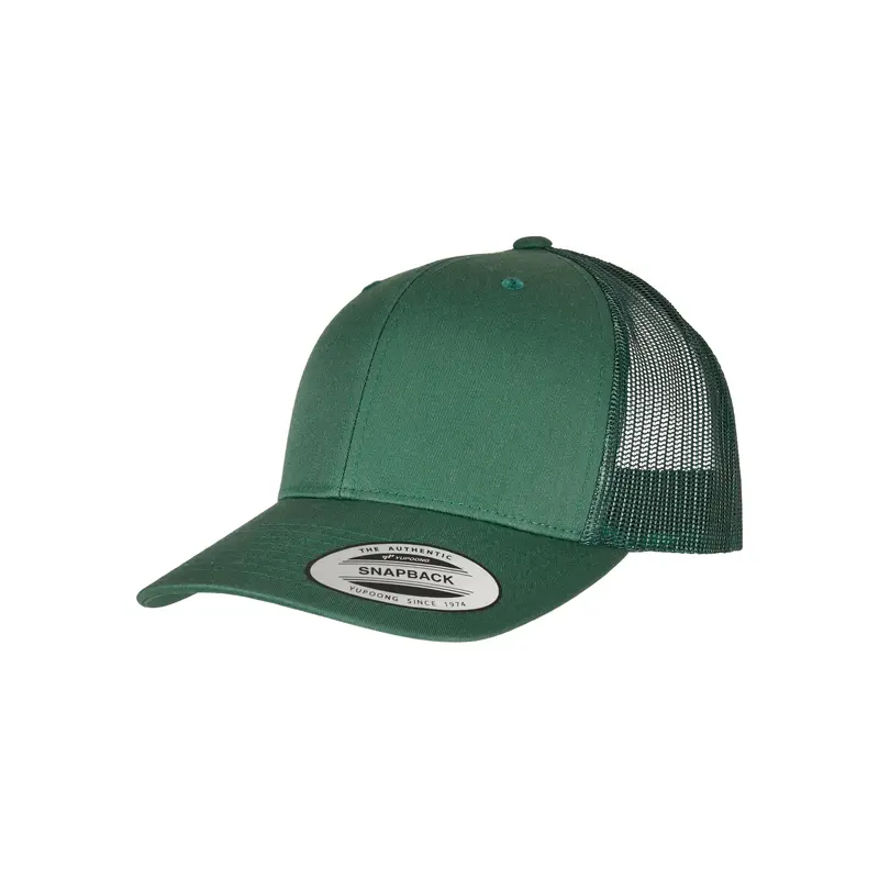 Retro Trucker Cap - Evergreen