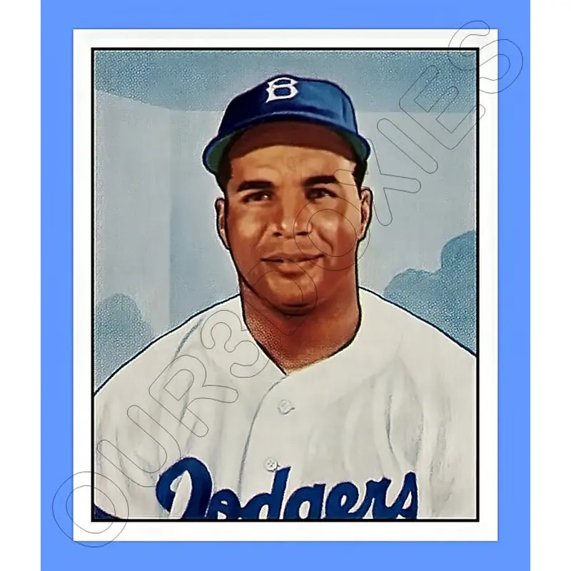 Roy Campanella 1950 Bowman Reproduction Card - 3999