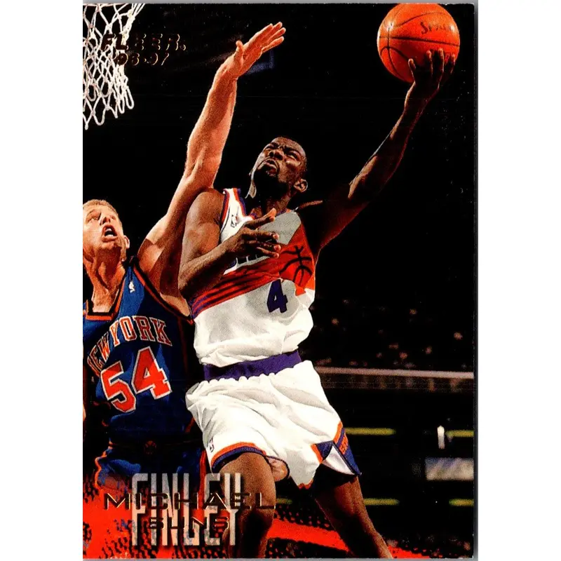 1996 Fleer Michael Finley #86