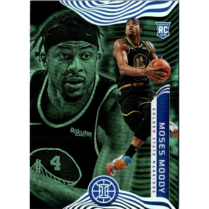 2021 Panini Moses Moody #164 Rookie