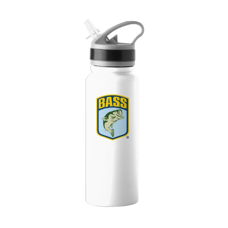 Bass Master 25oz Logo Single Wall Flip Top Bottle