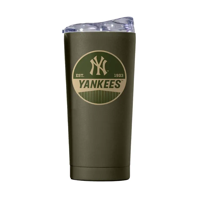New York Yankees 20oz Badge Powder Coat Tumbler