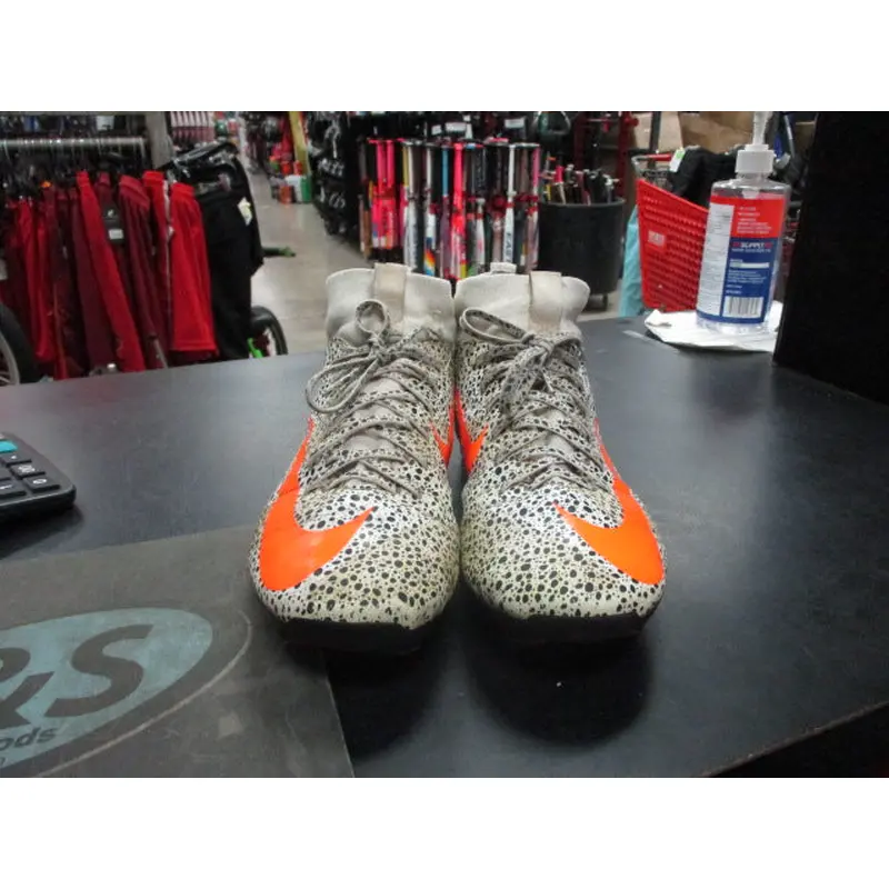 Used Nike Mercurial Size Youth 4 Soccer Cleats (Has Hole)