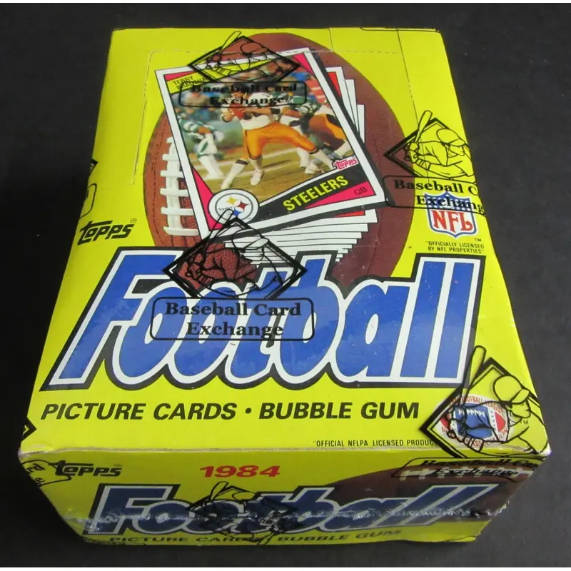 1984 Topps Football Unopened Wax Box (FASC)