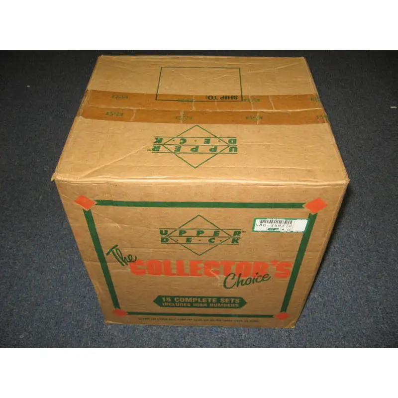 1989 Upper Deck Baseball Factory Set Case (15 Sets) (Authenticate)