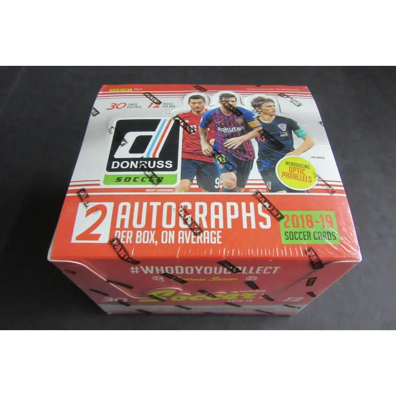 2018/19 Panini Donruss Soccer Box (Hobby) (30/12)